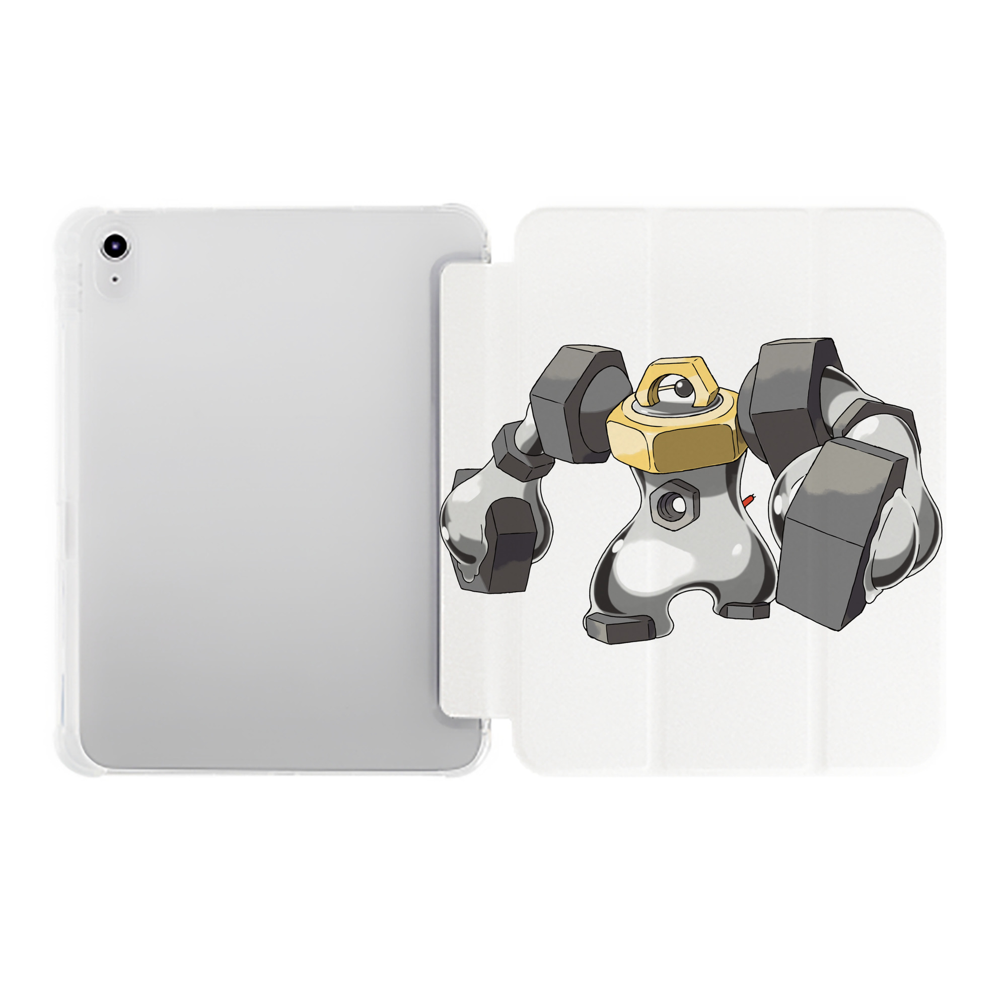 （画像用） ポケットモンスター Pokémon IPad ケース ペン収納付き 三つ折りスタンド PUレザー×シリコン 対応機種9.5/10.5/10.9インチ